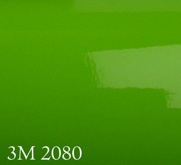 3M 2080 G16 Pellicola Car Wrapping Verde Chiaro Lucido con protezione trasparent