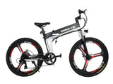Ebike bici elettrica 26 pollici Unisex pieghevole in lega di alluminio vel. 50 km/h