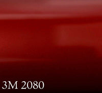 3M 2080 SP273 Pellicola Car Wrapping Rosso Vampiro Satinato Riposizionabile Prof