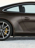 Porsche 911 Ppf coppia Pellicola Protettiva Parafanghi Trasparente Carbonio Nera