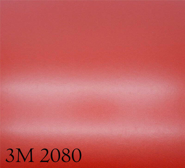 3M 2080 S363 Pellicola Car Wrapping Rosso Satinato Metallizzato Riposizionabile